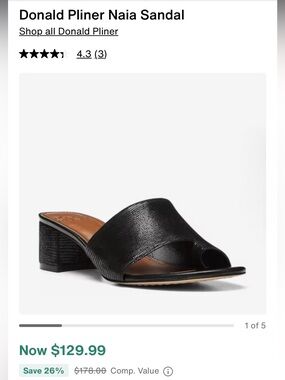 Donald J. Pliner Naia Sandals PSC1